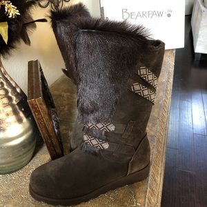 BearPaw fur boots